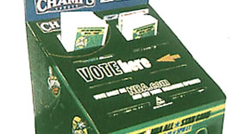 Champs Sports Ballot Box Display