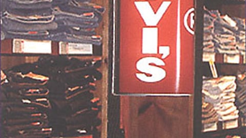 Levi's Red Tab Illuminated Sign
