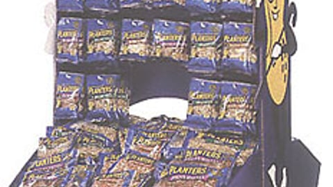 Planters Baking Nuts Display
