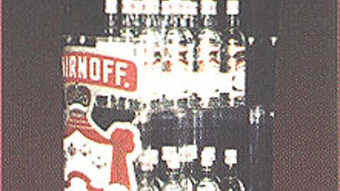Smirnoff Floorstand