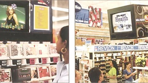 Wal-Mart Television Network Monitors