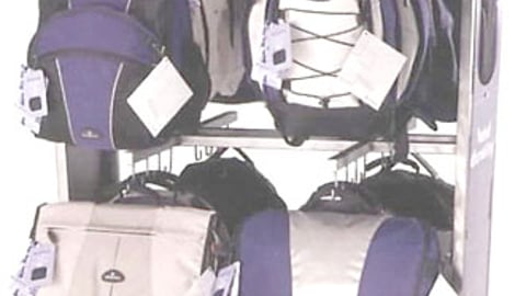 Samsonite Backpacks Display