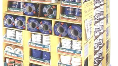 Valspar Wal-Mart Pallet Display