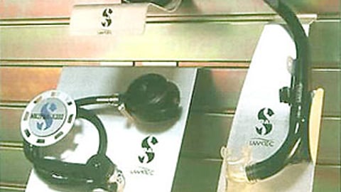 ScubaPro/Uwatec Equipment Display