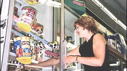 Dreyer's Freezer Display