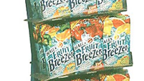 Halls Fruit Breezers Floorstand