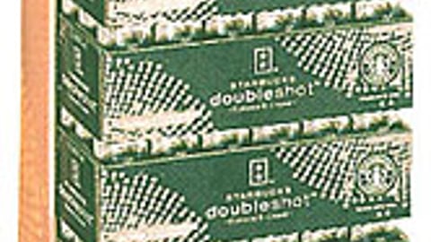 Starbucks Doubleshot Stacker Display