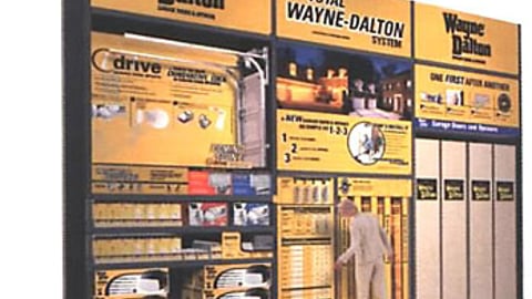 Wayne-Dalton's Garage Door Opener Display