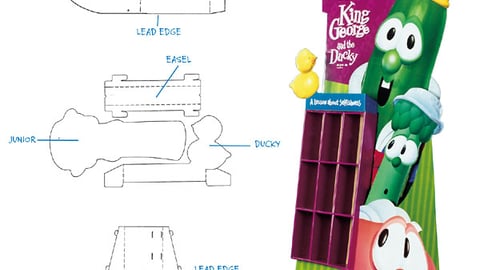 Nuts & Bolts: Veggie Tales Floorstand