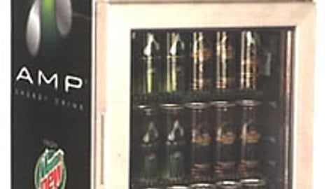 AMP Energy Drink Cooler