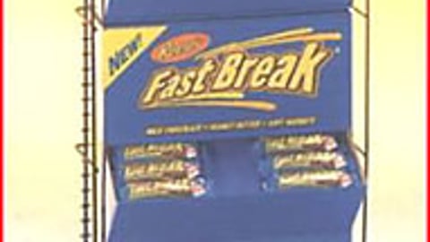 Reese's Fast Break Candy Bar Display