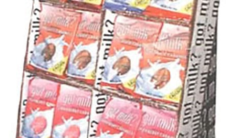 Got Milk? Chewy Caramels Floorstand