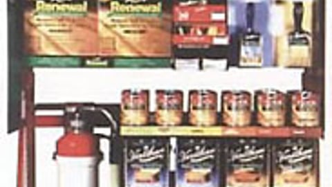 Varathane Floor Finishing Display