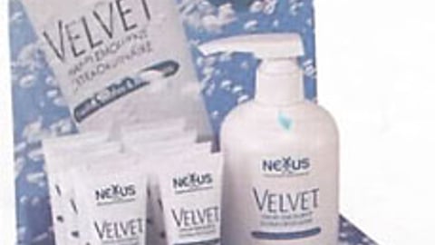 Nexxus Velvet Hand Emollient Display