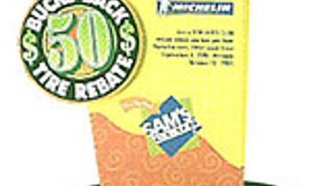 Michelin Tire Stack Signage