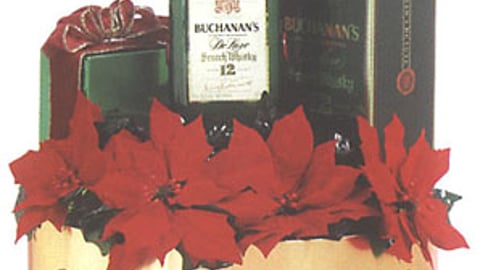 Buchanan's Bottle and Box Display
