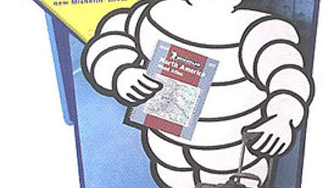 Michelin Road Atlas Display