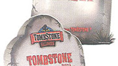 Tombstone Pizza Headstone Price Cards