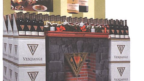 Vendange Holiday Display