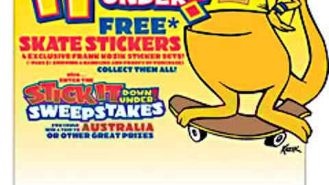 Yoohoo Stick it Down Under