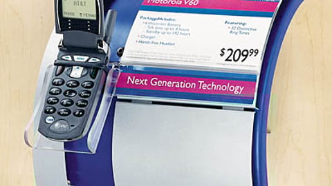 AT&T Wireless Slatwall