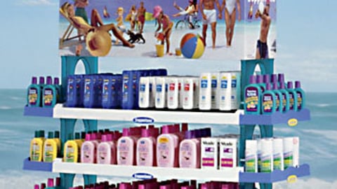 Coppertone Beach Display