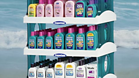 Coppertone Beach Display