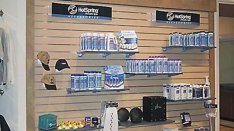 HotSpring Spa Slatwall