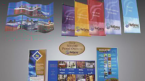 HotSpring Spa Signage