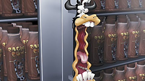Raging Cow Door Handle