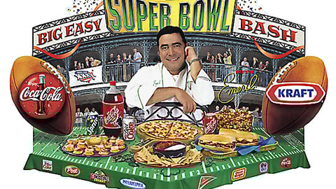 Kraft Emeril Super Bowl Bash Pole Topper