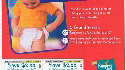 'brandSaver' Pampers Video Contest