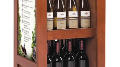 Covey Run Wine Floorstand