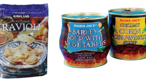 Kirkland, Trader Joe's Packaging