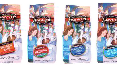 Marsh Coffee Packaging