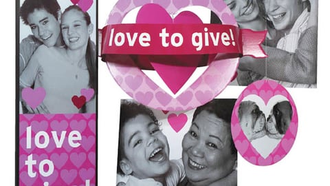 Kmart "Love to Give" Displays