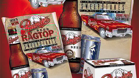 Rainier Beer P-O-P Materials