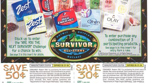 'brandSaver Survivor' Ad