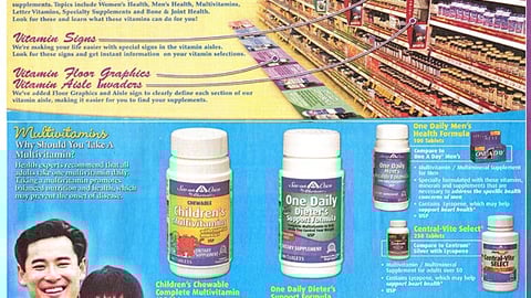 Osco Drug Vitamin Feature