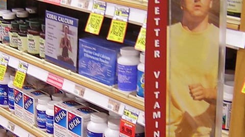 Albertsons Vitamin Aisle Violator