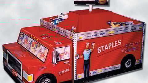 Staples Truckload of Savings Pallet