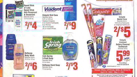 Osco Colgate Feature