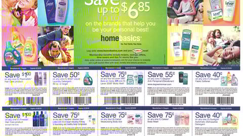 Unilever 'Home Basics' FSI