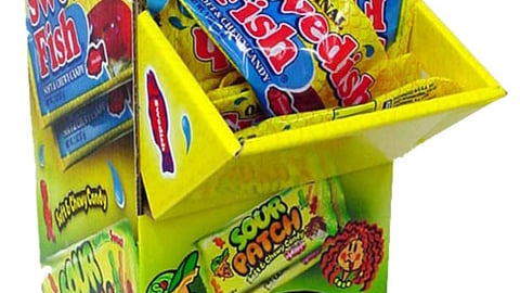 Cadbury Adams Sour Patch Countertop