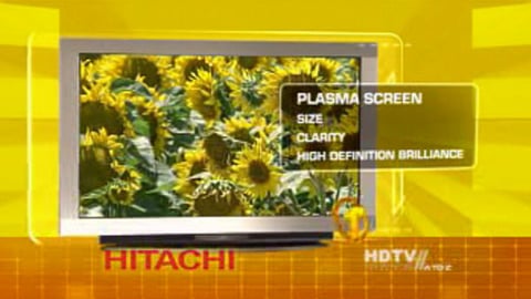 Hitachi HDTV Video Screen Shot