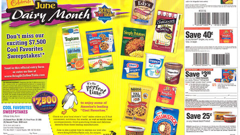 'National Dairy Month' FSI