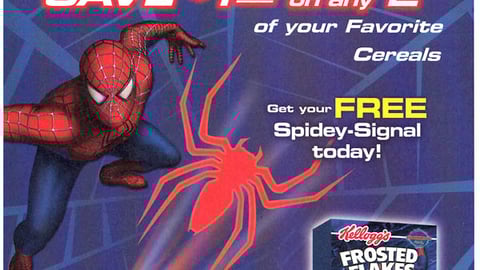 Kellogg's Cereal 'Spider-Man' FSI