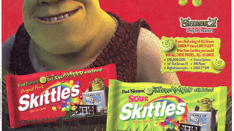 Skittles 'Shrek 2' FSI