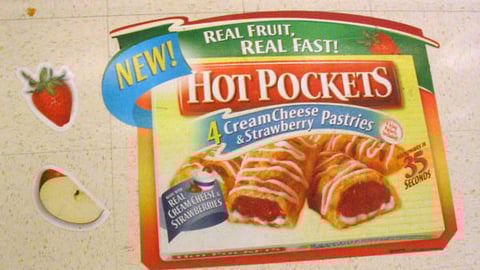 Nestle Hot Pockets Floor Cling