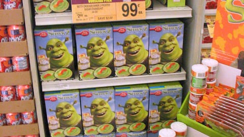 Betty Crocker 'Shrek 2' Packaging